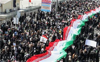 حضور گسترده ملت ایران در جشن 44 سالگی انقلاب